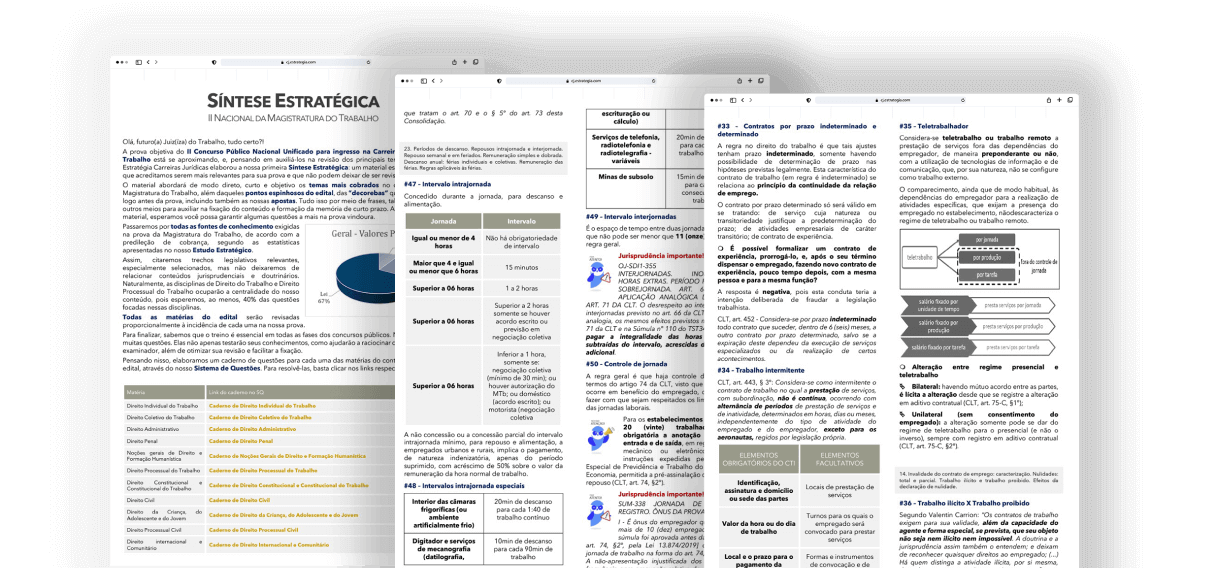 Síntese Estratégica