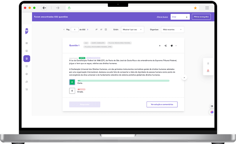 Sistema de Questões