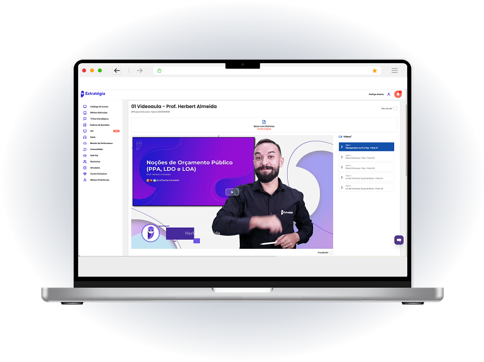 Teoria Completa em PDFs e vídeos